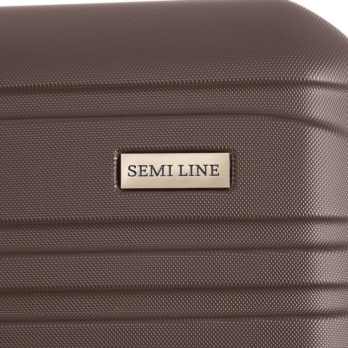 Валіза Semi Line 24" (M) Graphite/Brown (T5689-2)