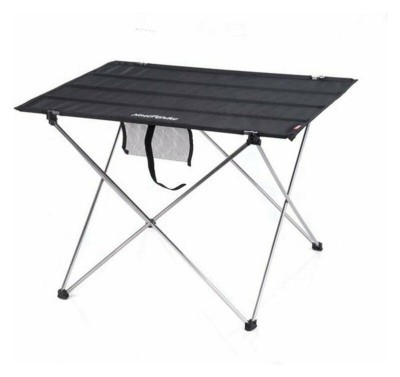 Стіл розкладний Naturehike NH20JJ020,1680D Oxford / алюміній, Розмір L, чорний