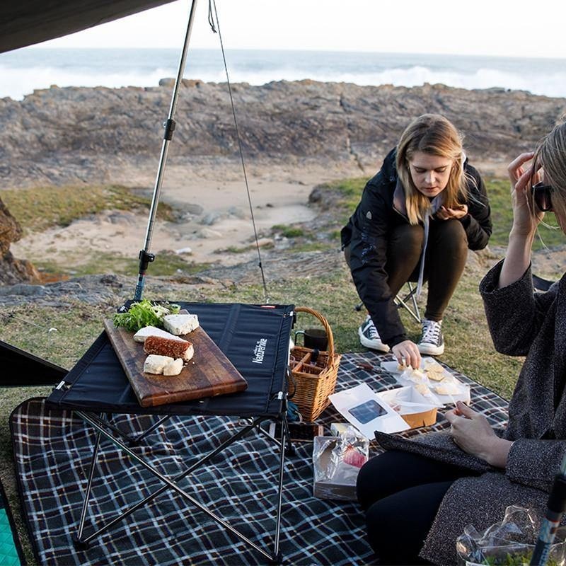 Стіл розкладний Naturehike NH20JJ020,1680D Oxford / алюміній, Розмір L, чорний, укр, укр