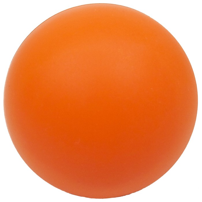 Масажний м'ячик EasyFit каучук 6.5 см помаранчевий