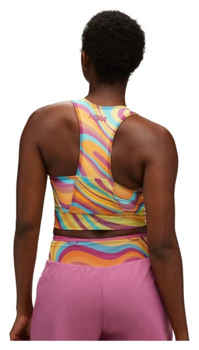Топ HOKA ( 1151086 ) RACE DAY BRA PRINT 2024
