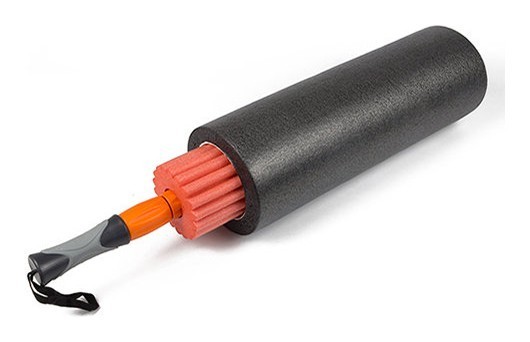 Масажний ролик EasyFit TIO 3 в 1 Чорний-помаранчевий