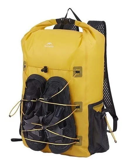Водонепроникний рюкзак Naturehike CNH22BB003, 25 л, жовтий, 6927595753927