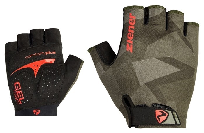 Велоперчатки Ziener Cyd leaf green, укр, укр