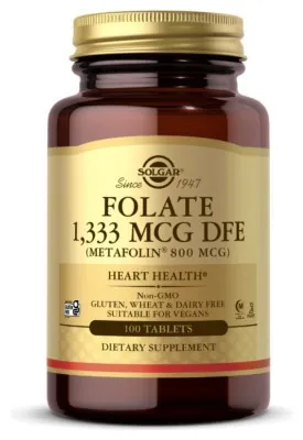 Folate 1,333 MCG DFE (Metafolin® 800 mcg) - 100 tabs