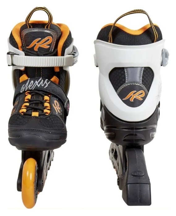 Роликові коньки для дорослих K2 ALEXIS 80 W 38 (7.5US) 245мм Black/orange/white (30A0104)