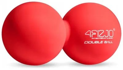Масажний м'яч подвійний 4FIZJO Lacrosse Double Ball 6.5 x 13.5 см Red (P-5907222931219)