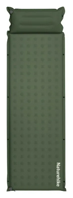 Туристичний килимок Naturehike CNK2550WS025, вологостійкий, 200х65х3 см, зелений (6977465868817)