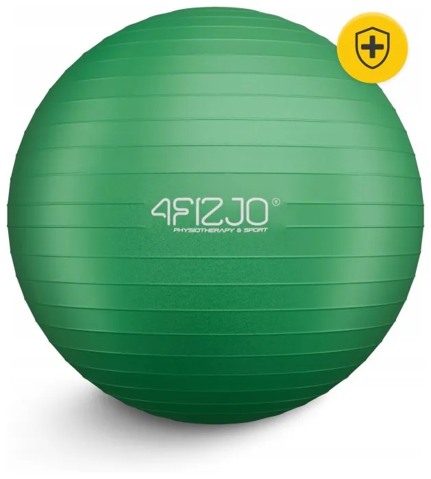 Мяч для фитнеса (фитбол) 4FIZJO 85 см Anti-Burst Green (P-5907739316394)