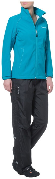 Штани для туризму VAUDE Wo Fluid Full-Zip Pants 2023, укр, укр