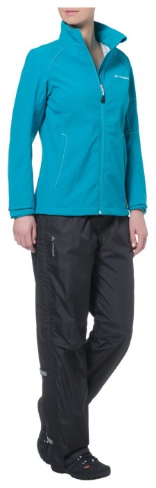 Штани для туризму VAUDE Wo Fluid Full-Zip Pants 2023, укр, укр