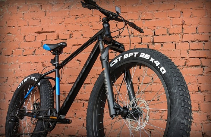 Велосипед фетбайк Avanti FAT 4.0 PRO чорний (2026)