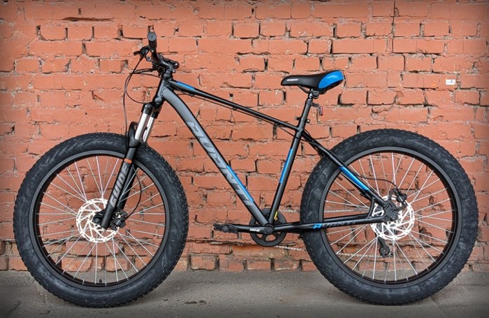 Велосипед фетбайк Avanti FAT 4.0 PRO чорний (2026)