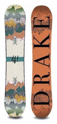 Сноуборд Drake DFL 145 Brown/multicolor (76281009)