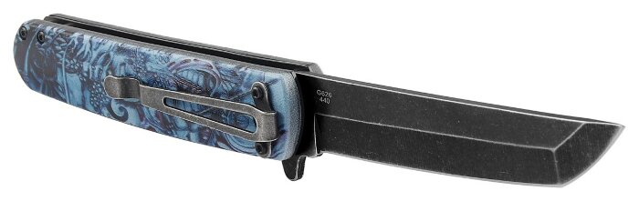 Ніж складаний Ganzo G626-GS сiрий самурай