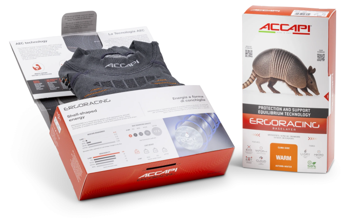 Термоштани чоловічі Accapi Ergoracing 2025, Anthracite/Orange, M/L