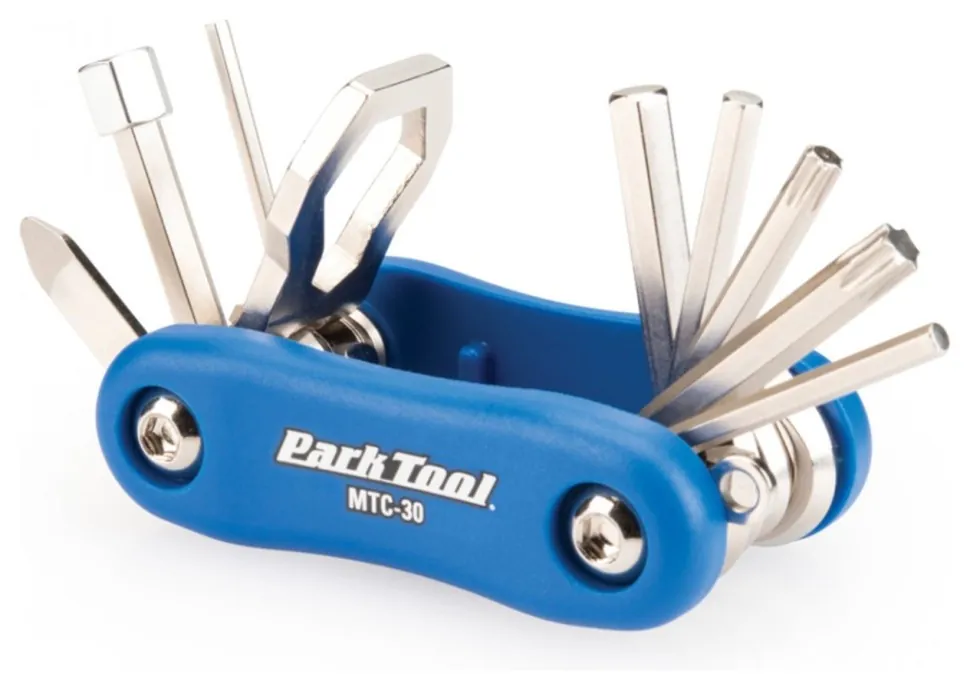 Мультитул Park Tool MTC-30, 2,5/3/4/5/6/8mm, T25/T30, викрутка, накидний ключ 8 та 15мм (TOO-13-05)