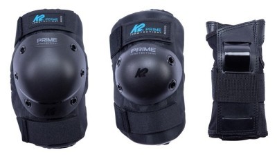 Защитный комплект для роликовых коньков K2 PRIME W PAD SET L Black (30E1414.1.1)