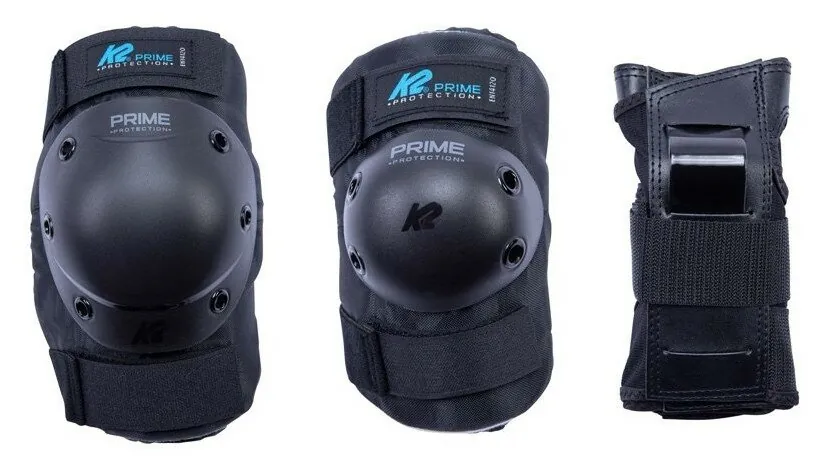 Захисний комплект для роликових коньків K2 PRIME W PAD SET L Black (30E1414.1.1) (XL Чорний)