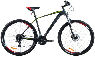 Велосипед Ardis 29 MTB AL "TUCAN" Гідравліка 27шв., Чорно-зелений