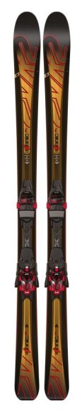Лежи горные комплект K2 IKONIC 80+M3 12 TC 170см Black/red/gold (1050005.140.1+1051106.140.1)