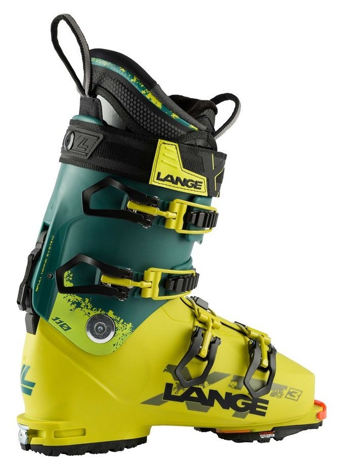 Черевики гірськолижні Lange XT3 110 41 (265мм) Yellow/green (LBJ7040-WRH)