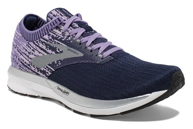 Кросівки жіночі Brooks RICOCHET W 36.5 (6.0US) Purple/lilac/navy (1202821B575) (260мм purple/lilac/navy)