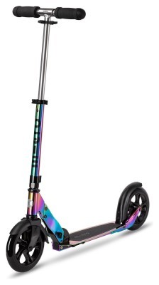 Самокат MICRO серии "Classic" - НЕОХРОМ (сложный, до 100 кг (kg), двухколесный)