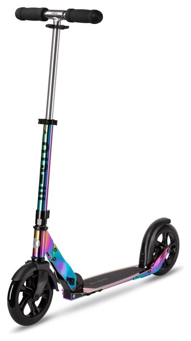 Самокат MICRO серии "Classic" - НЕОХРОМ (сложный, до 100 кг (kg), двухколесный)