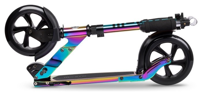 Самокат MICRO серии "Classic" - НЕОХРОМ (сложный, до 100 кг (kg), двухколесный)