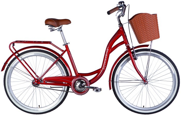 Велосипед ST 26" Dorozhnik AQUAMARINE BH рама-17" бордовый 2025