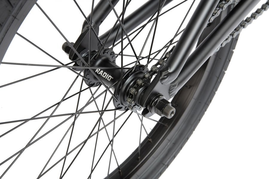 Велосипед Radio BMX Dice 20″ 20.0″ Matt Black рама алюміній (01005110121), укр, укр