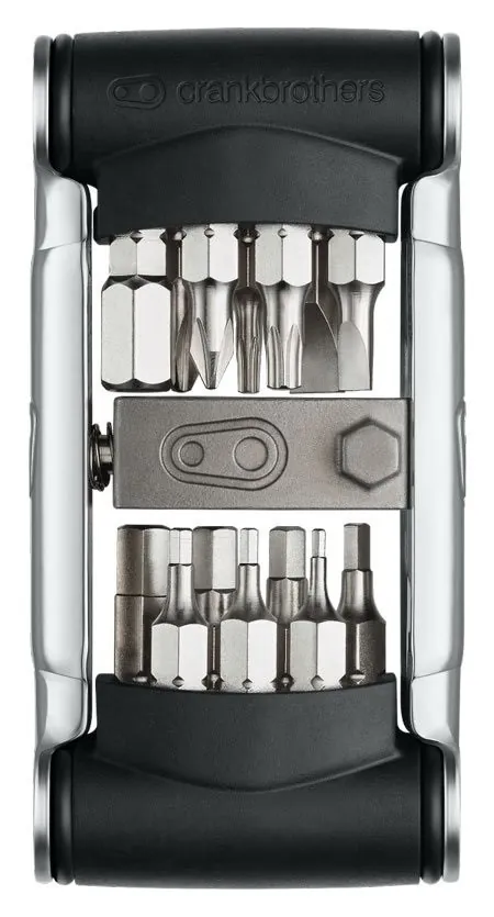 Мультитул для велосипеда Crankbrothers B17 Nickel/black (14689) (black, nickel)