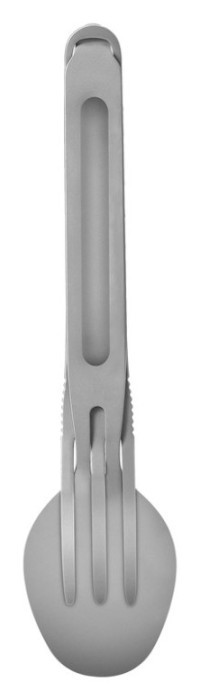 Туристический набор ложка-вилка NexTool Titanium Tableware Set, титан