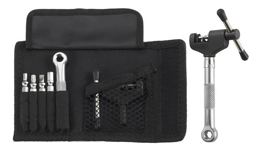 Ключі комплект для велосипеда Cycledesign SWITCH MULTI-TOOL Black/Nickel (TO0068) (black, nickel)