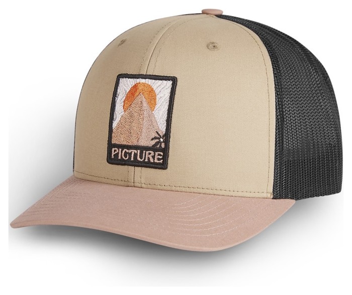 Picture Organic кепка Kuldo Trucker dark stone, укр, укр