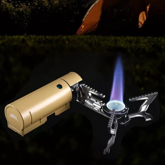 Набір Газовий пальник BRS-99 + Газовий балон цанговий бутановий Quest, 220гр, укр, укр