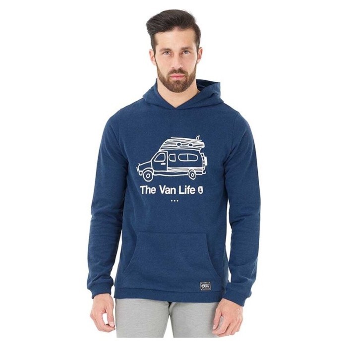 Толстовка Picture Organic Travel dark blue, укр, укр