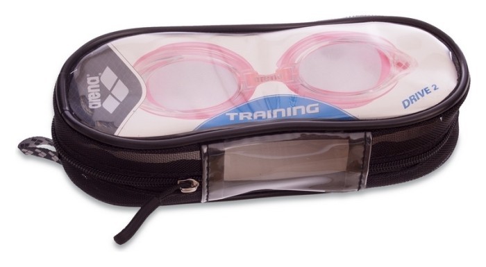 Окуляри для плавання Zelart ARENA DRIVE 2 AR-92409, рожеві, укр, укр