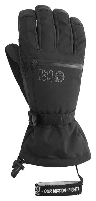 Рукавички Picture Organic Kincaid black-black, укр, укр