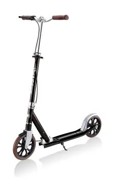 Самокат GLOBBER серії NL205 DELUXE, з ручним гальмом, чорний, 100кг, 8+ (DWT_685-120)