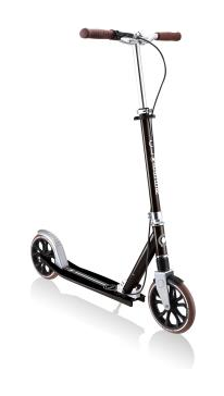Самокат GLOBBER серії NL205 DELUXE, з ручним гальмом, чорний, 100кг, 8+