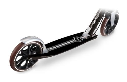 Самокат GLOBBER серії NL205 DELUXE, з ручним гальмом, чорний, 100кг, 8+