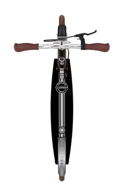 Самокат GLOBBER серії NL205 DELUXE, з ручним гальмом, чорний, 100кг, 8+, укр, укр