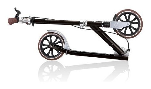 Самокат GLOBBER серії NL205 DELUXE, з ручним гальмом, чорний, 100кг, 8+, укр, укр