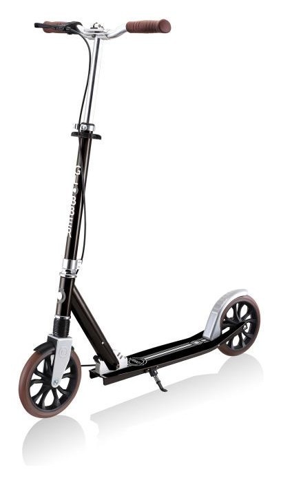 Самокат GLOBBER серії NL205 DELUXE, з ручним гальмом, чорний, 100кг, 8+, укр, укр