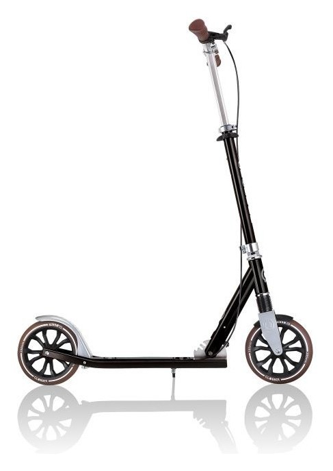 Самокат GLOBBER серії NL205 DELUXE, з ручним гальмом, чорний, 100кг, 8+, укр, укр