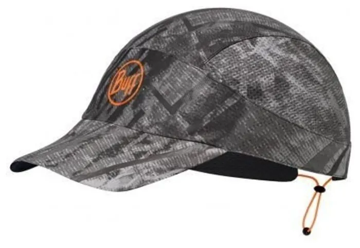 Кепка Buff Pack Run Cap, R-City Jungle Grey