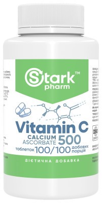 Vitamin C Calcium Ascorbate 500mg - 100 tabs