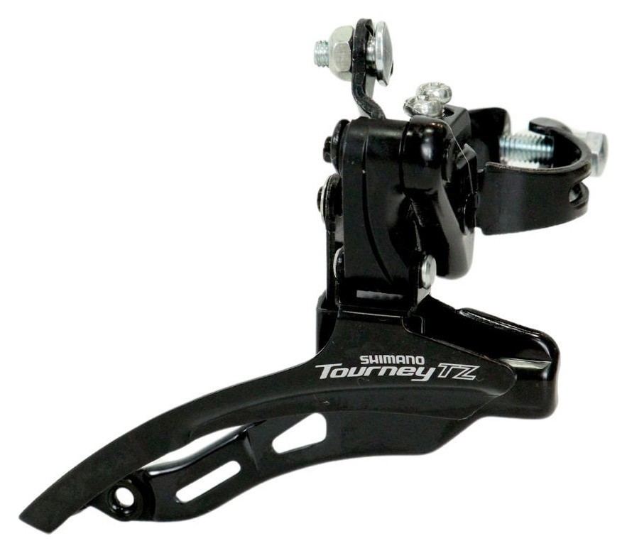 Переключатель перед. верхний хомут н/тяга max-42T под трубу 31,8мм черный SHIMANO FD-TZ500